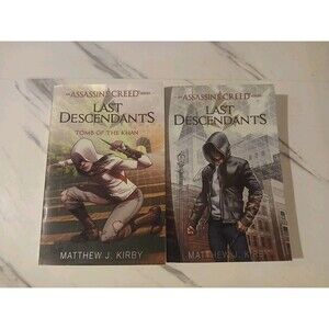 LOT 2 TRADE PB ASSASSIN'S CREED: LAST DESCENDANTS SERIES BY MATTHEW J. KIRBY